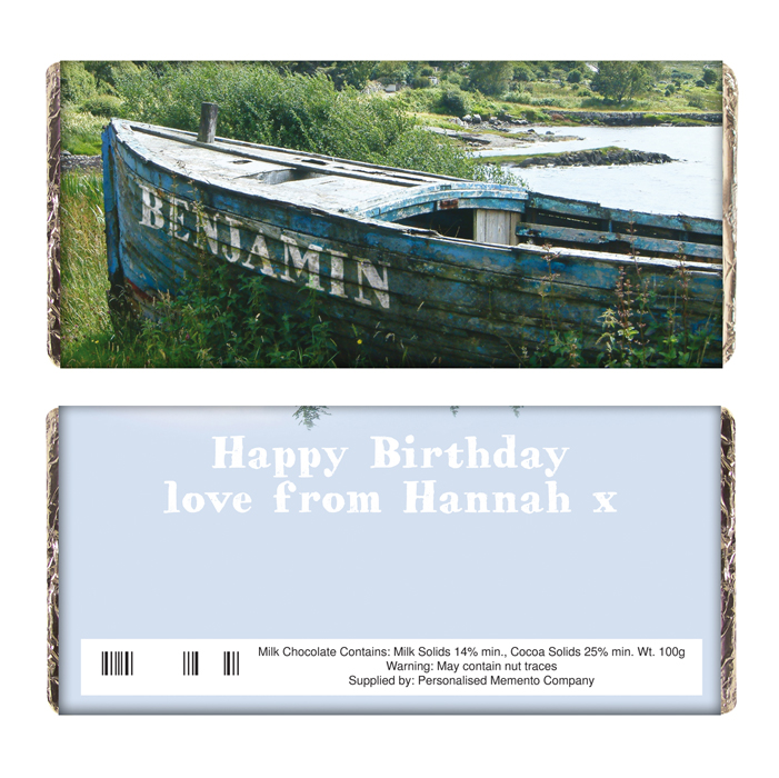 Old Barge Chocolate Bar